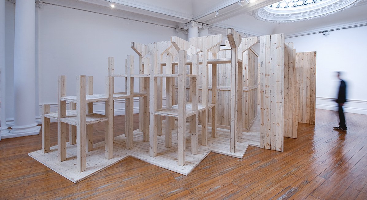 Julia Heslop sculpture installation